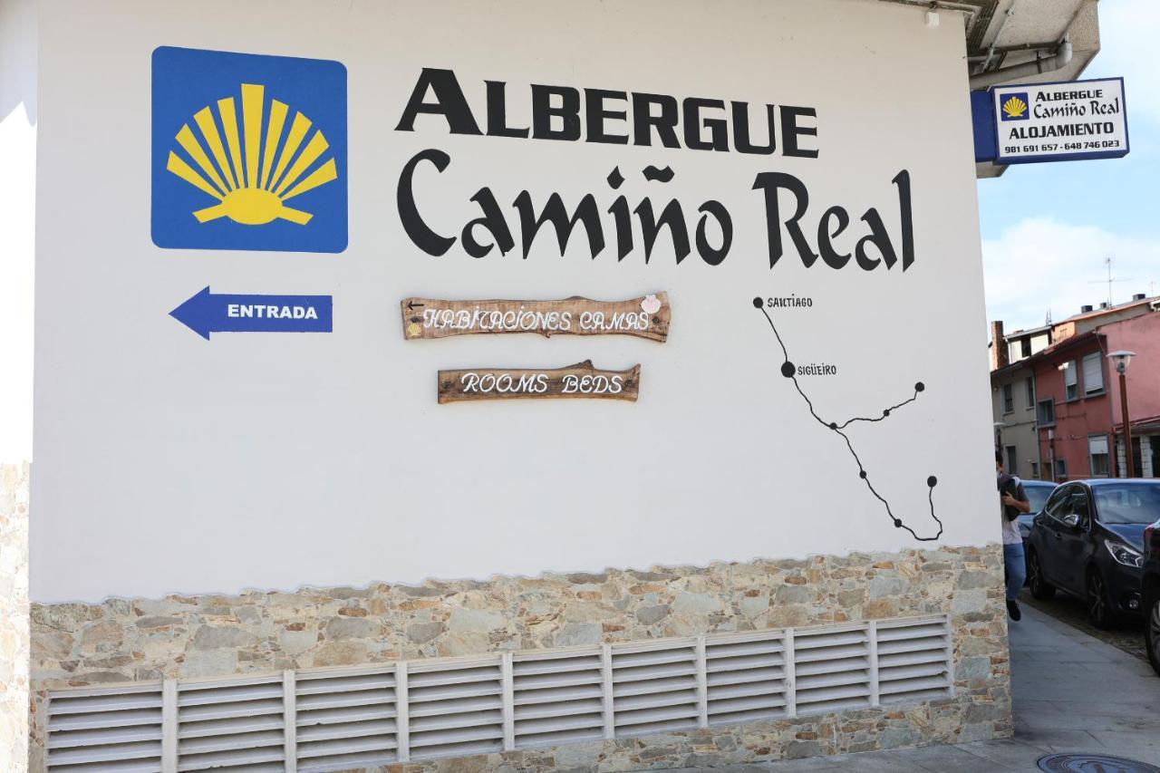 Albergue Camino Real Hostel Sigueiro Exterior photo